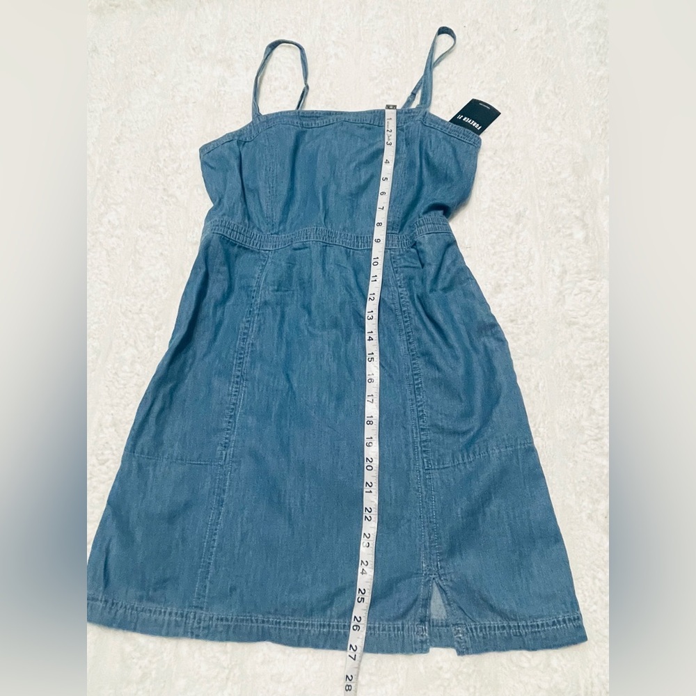 Forever 21 Blue Denim Apparel - Picture 10 of 13